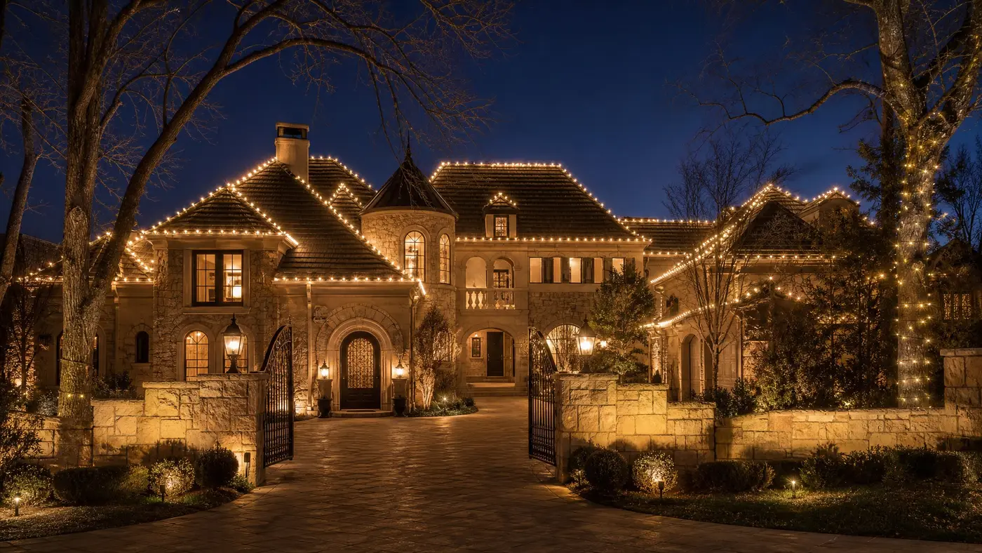 Gaillardia, OK holiday lighting services