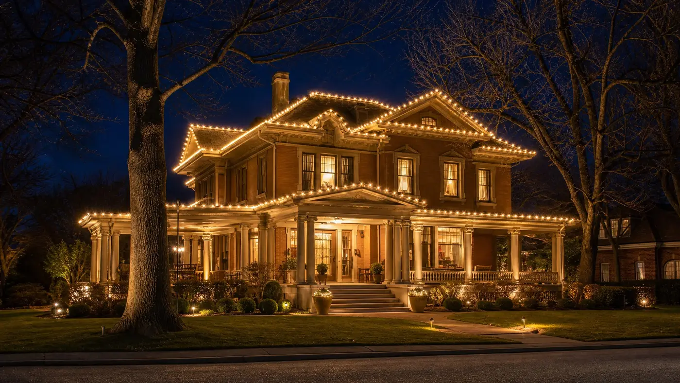 Heritage Hills, OK holiday lighting services