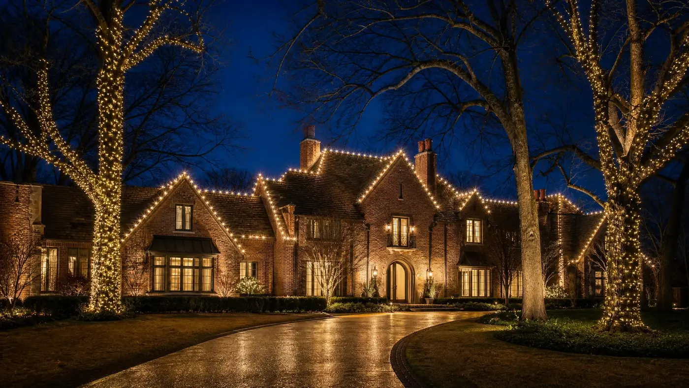 Nichols Hills, OK holiday lighting services