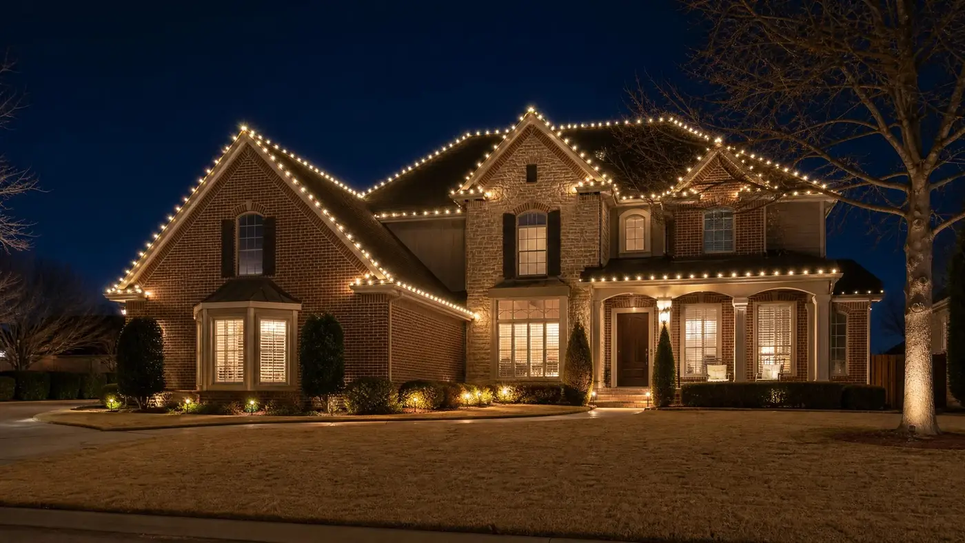Residential Christmas Lights in Oklahoma City